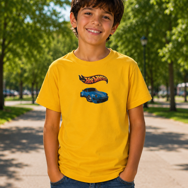 Camiseta Hot Wheels