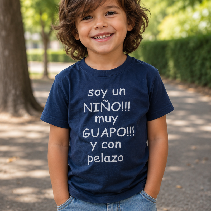 Camiseta con mensaje