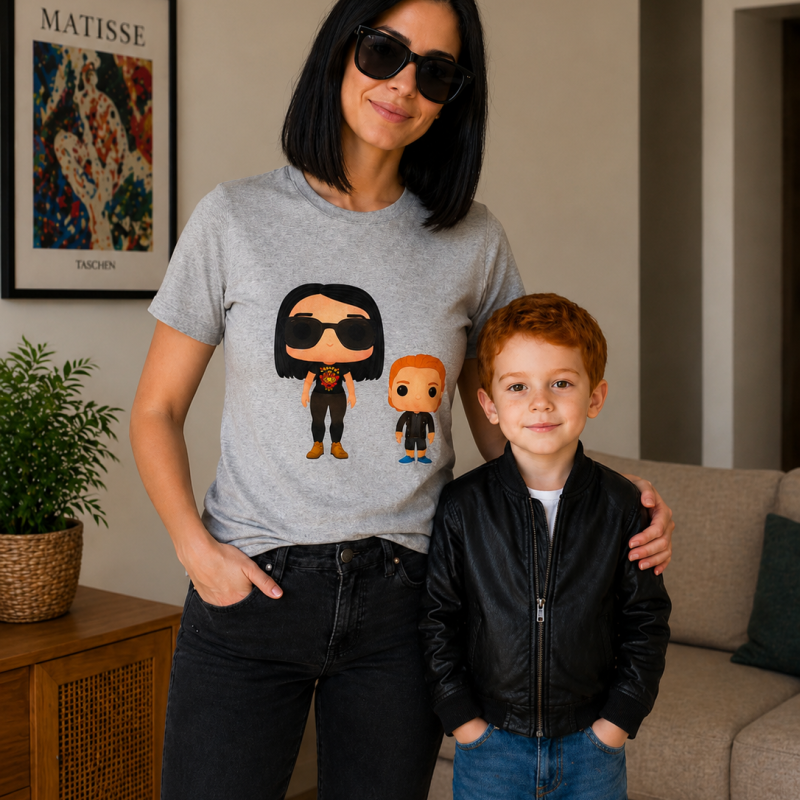 Camiseta Funko Madre Hijo