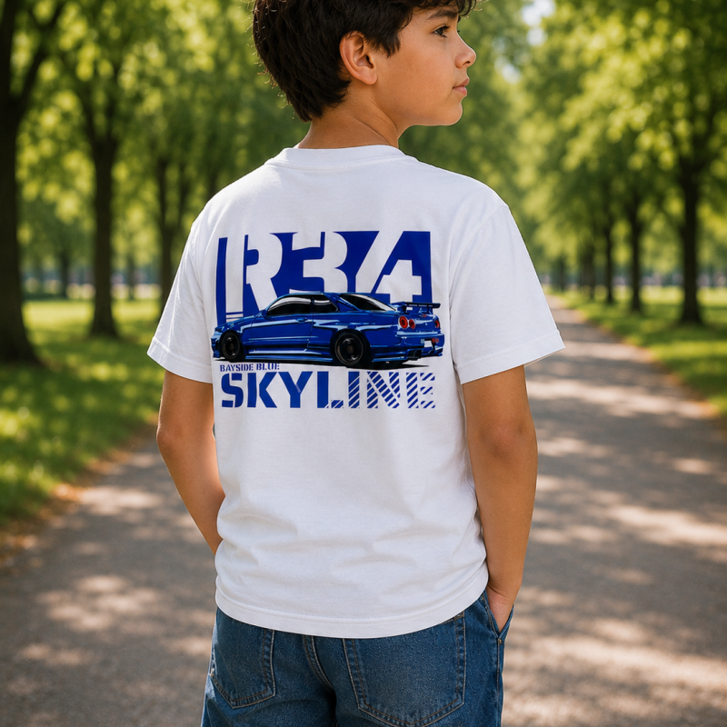 Camiseta GTR y Skyline 02