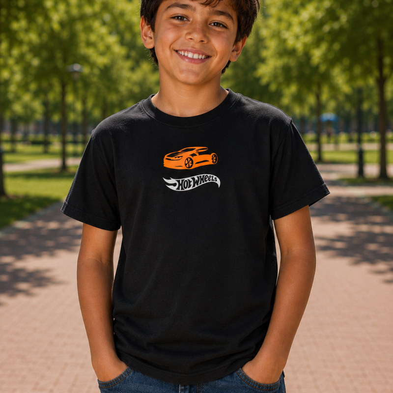 Camiseta Hot Wheels 3