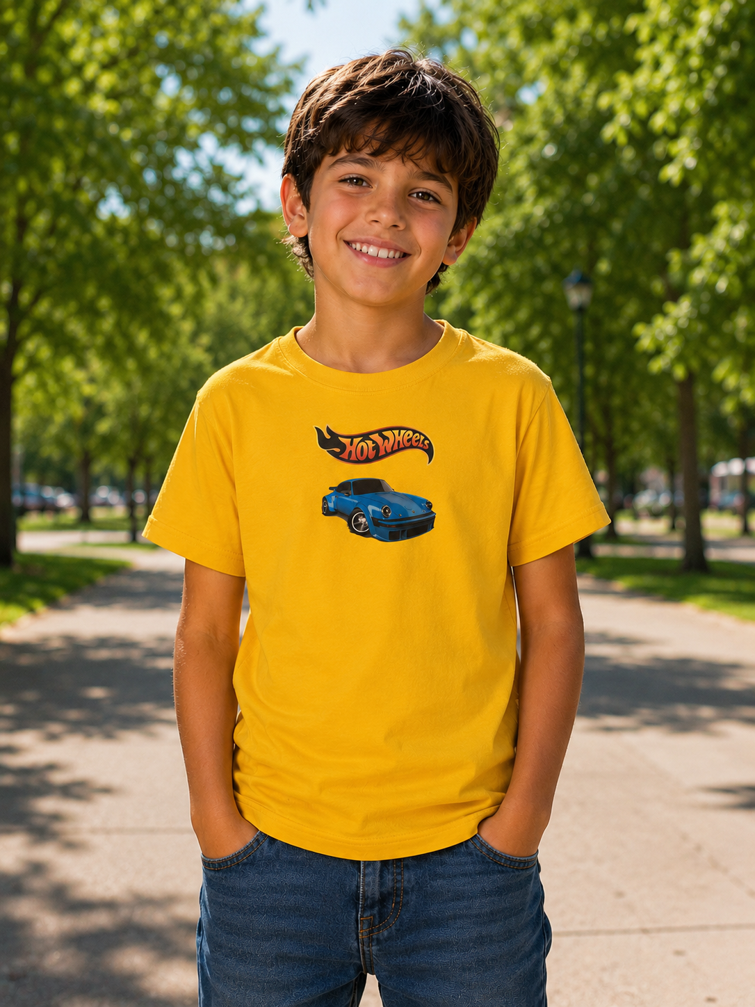 Camiseta Hot Wheels