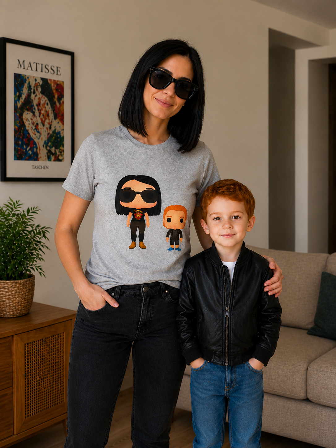 Camiseta Funko Madre Hijo
