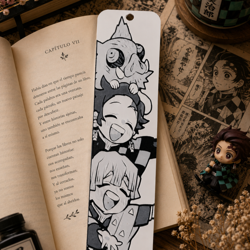 Punto De Libro Kimetsu No Yaiba