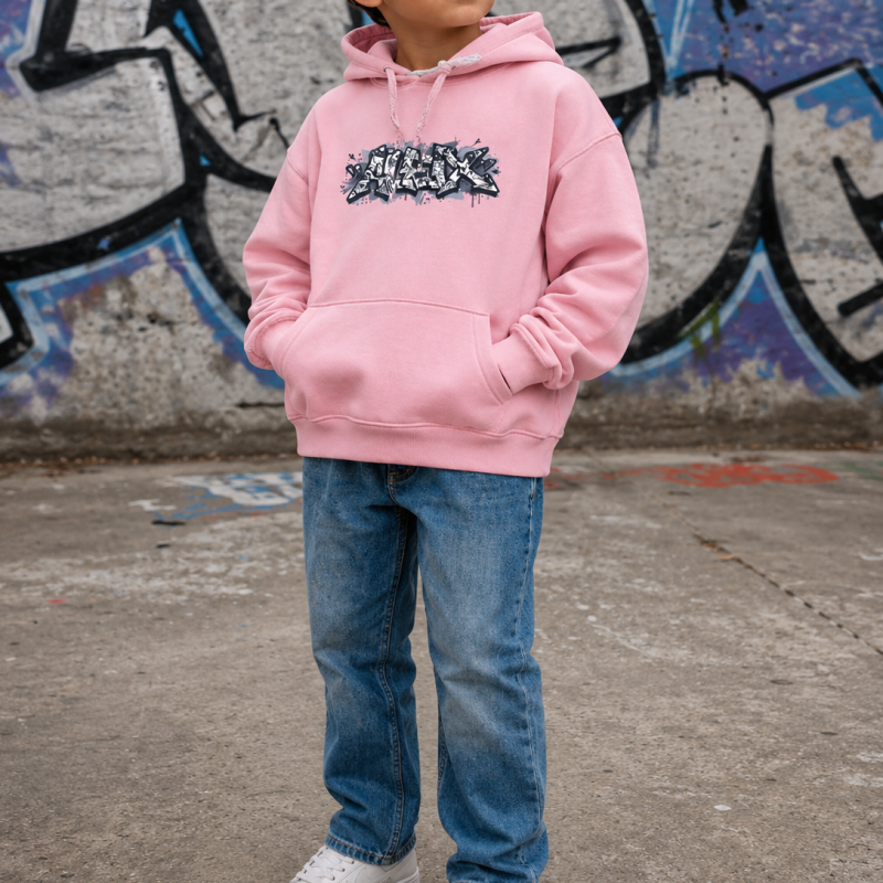 Sudadera Urban Con Nombre Grafiti