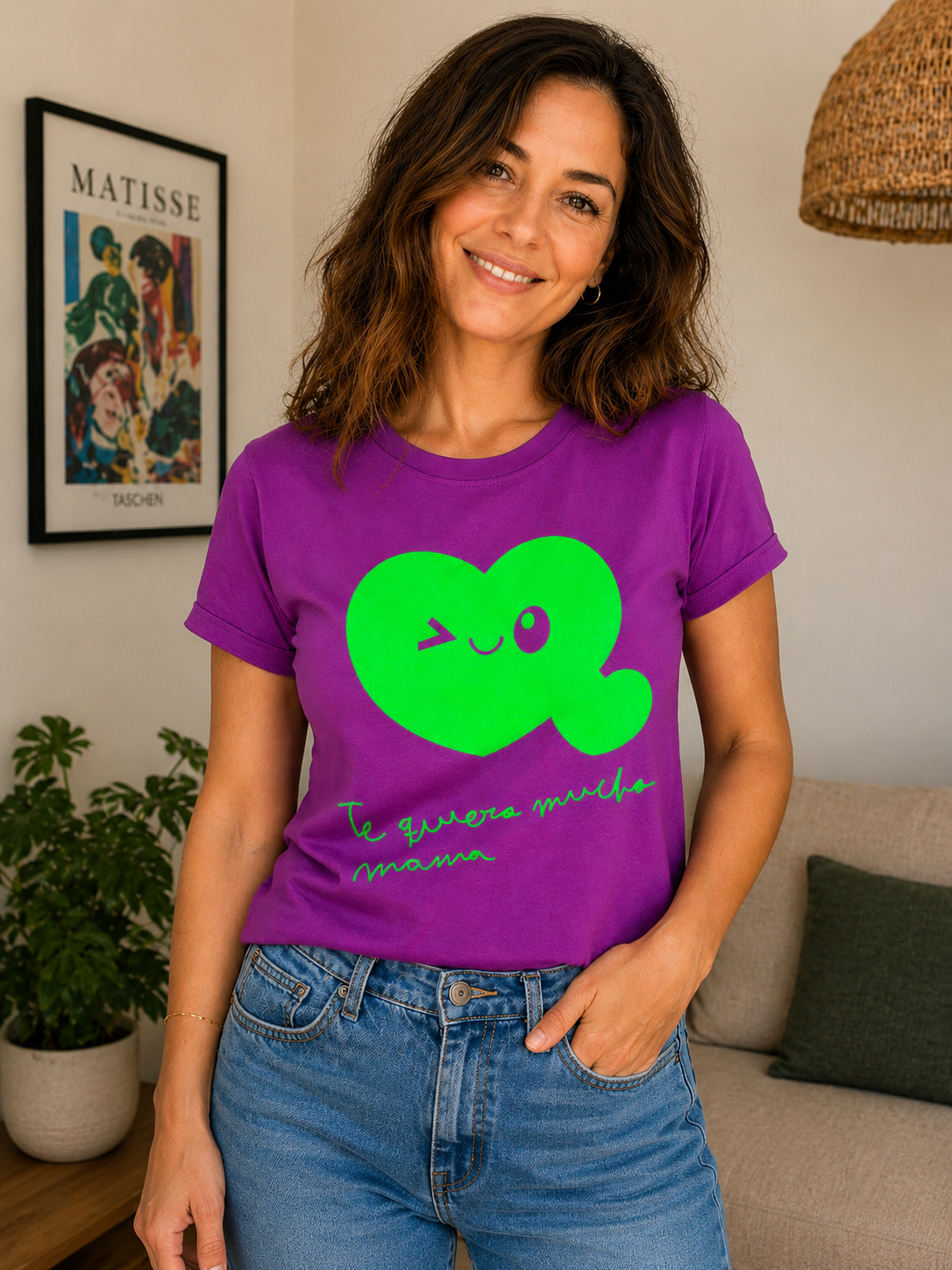 Camiseta Personalizada Día de la Madre – “Te quiero mucho, mamá”