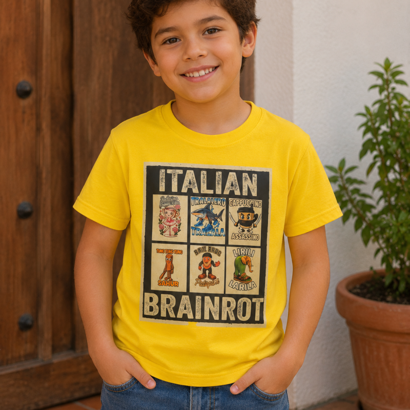 Camiseta Brainrot