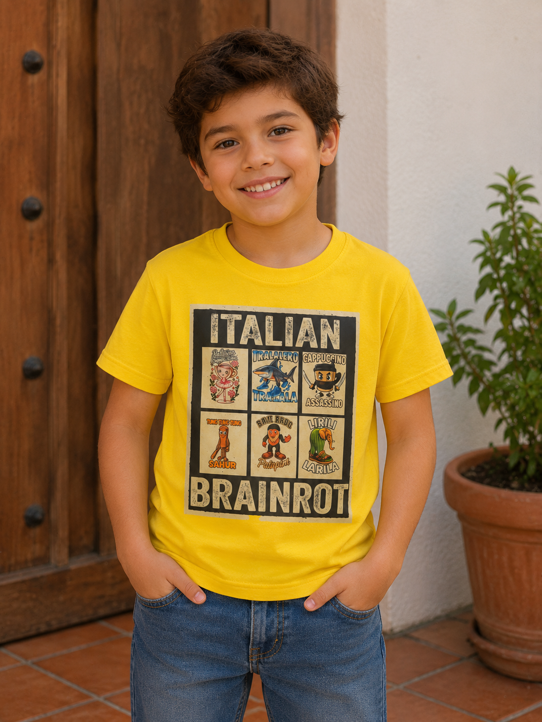 Camiseta Brainrot
